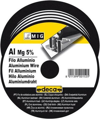 Actual product image Deca Wire coil aluminum