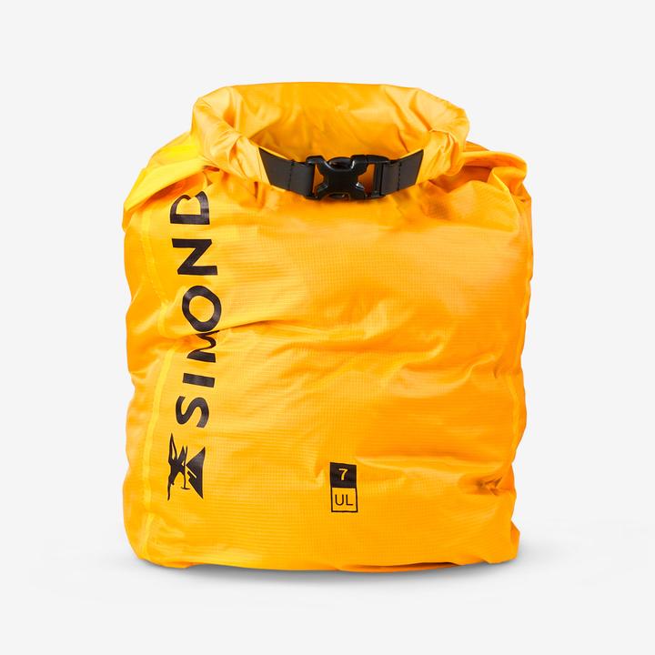Actual product image Simond Packsack Drybag 7 l wasserdicht ultraleicht - gelb