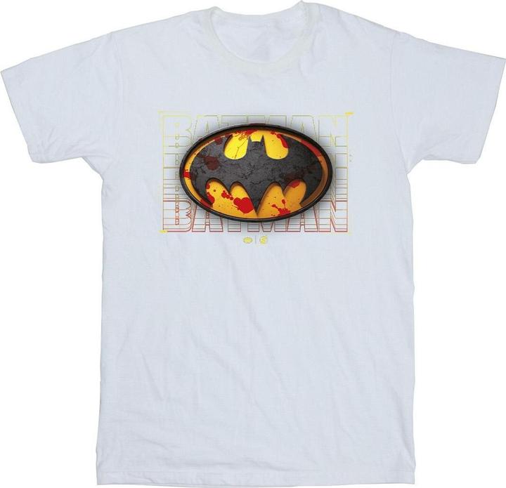 The Flash Batman Red Splatter TShirt Jungen