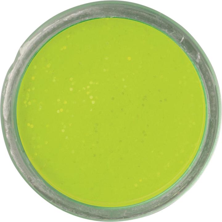 Berkley Powerbait Natural Scent Glitter Bloodworm Chartreuse