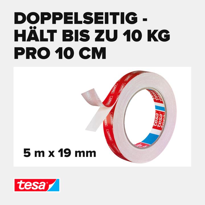 Actual product image tesa Powerbond ULTRA STRONG double-sided mounting tape (19 mm)