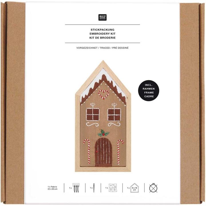 Produktbild Rico Design Stickpck.vorgezeichnet,Lebkuchen.100387