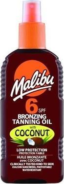 Malibu Bronzing Coconut Sunbading Oil SPF6, 200 ml (Sonnenspray, Bis SPF 10, 200 ml)