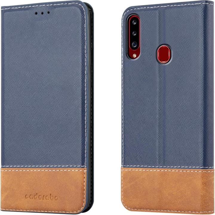 Productafbeelding Cadorabo X-Wallet hoes voor kunstleer pak (Samsung Galaxy A20)