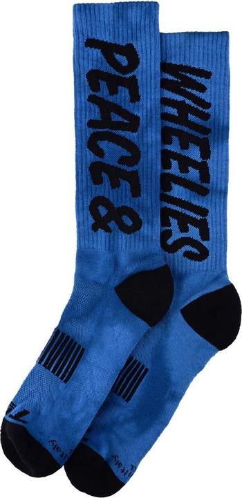 Immagine prodotto Troy Lee Designs Mens Performance Socks, Peace & Wheelies, cobalt, L/XL (L/XL)