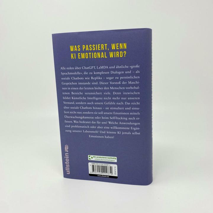 Actual product image Gefühle der Zukunft (German, Eva Weber-Guskar, 2024)
