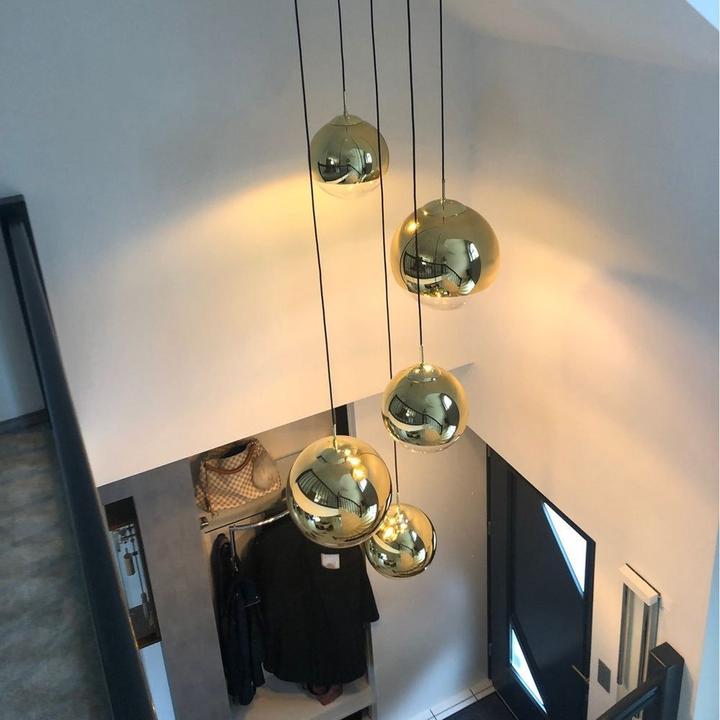 Produktbild s.luce Fairy Spiegelkugel Pendelleuchte (E27)
