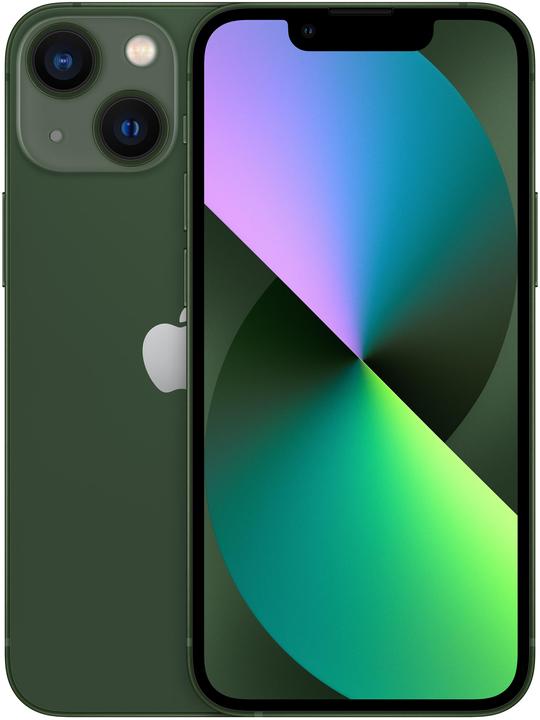 Produktbild Apple iPhone 13 mini (256 GB, Green, 5.40", SIM + eSIM, 12 Mpx, 5G)