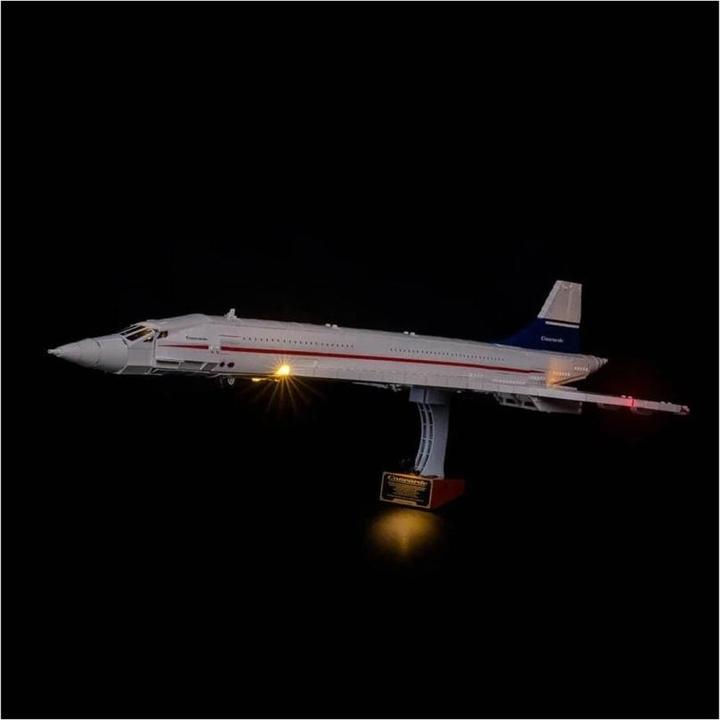 Actual product image Light my bricks LMB 2.0 LED light set for LEGO 10318 Concorde