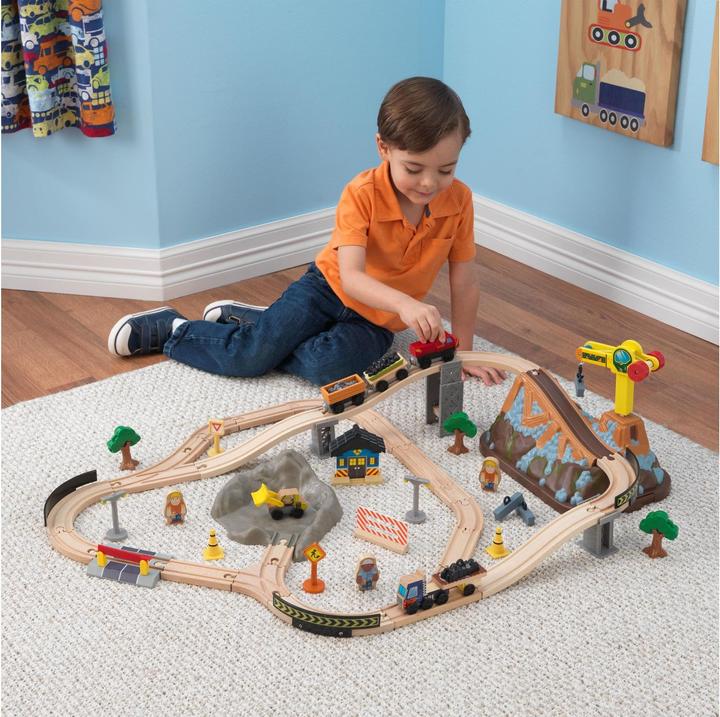 Actual product image KidKraft Construction site with storage box