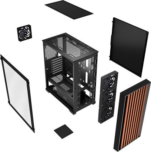 Actual product image Nordic Gaming Ratatosk (Mini-ITX, mATX, ATX)