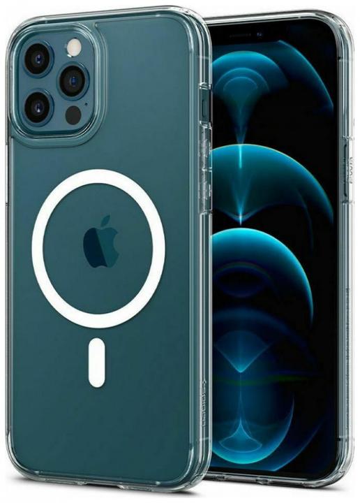 Produktbild Spigen Crong ULTRA HYBRID MAG MAGSAFE IPHONE 12 PRO MAX Baltas (Apple iPhone 12 Pro Max)