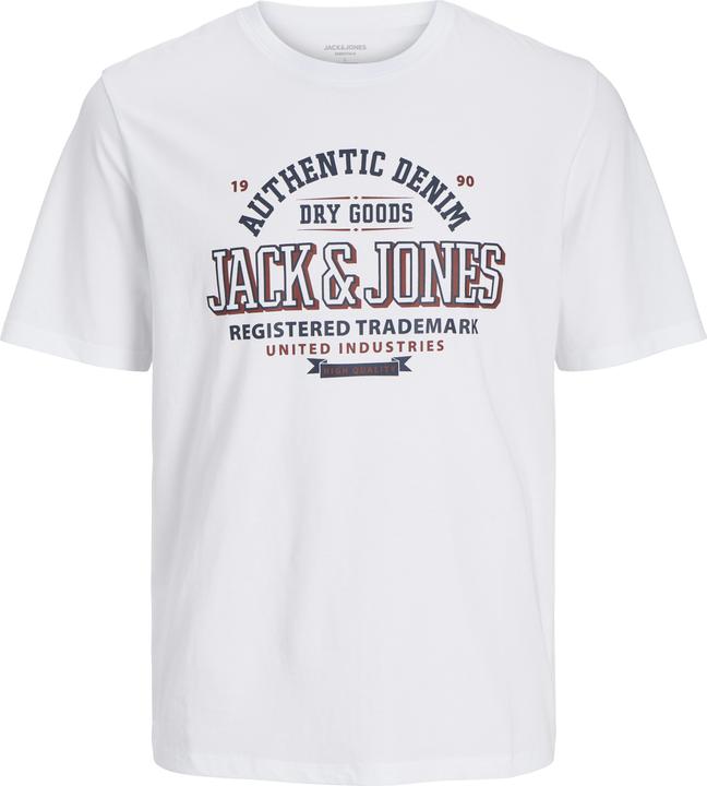 Jack & Jones Jjelogo Tee Ss O-Neck 2 Col Aw24 S Pls (4XL)