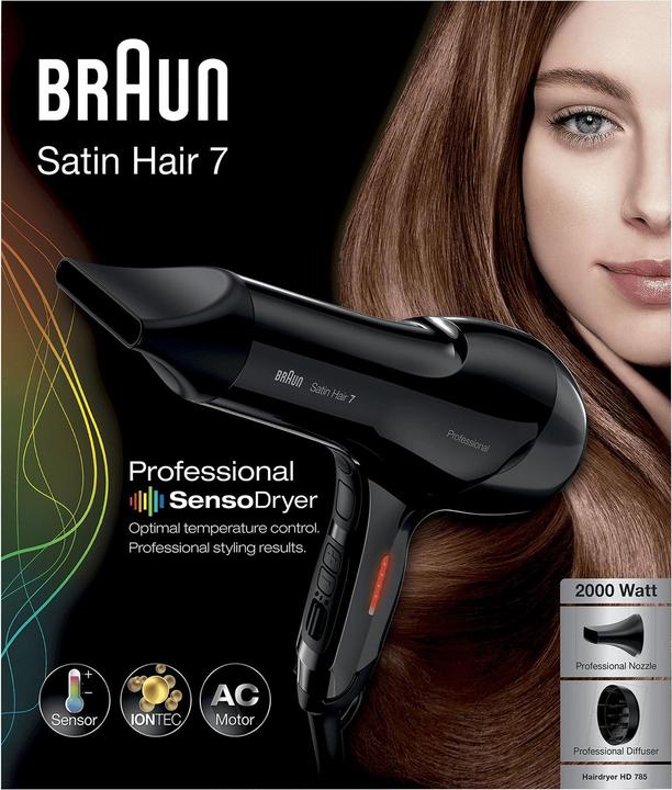 Actual product image Braun Satin Hair