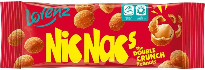 Produktbild Lorenz Nic Nac's Erdnüsse in Teighülle 40 g, Packung à 24 Beutel (960 g)