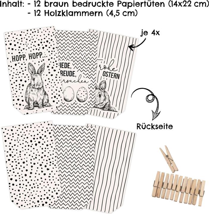 Actual product image Papierdrachen Bags (Gift bag, 12 x)