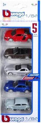 Immagine prodotto Burago SET 5 VEICOLI 1/64.