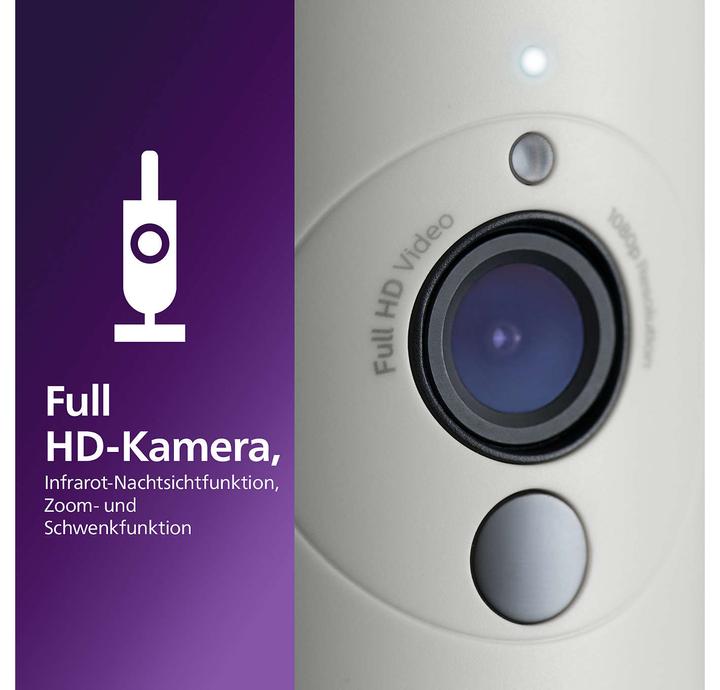 Image du produit Philips Avent Vidéo connectée (Vidéo et audio, 400 m)