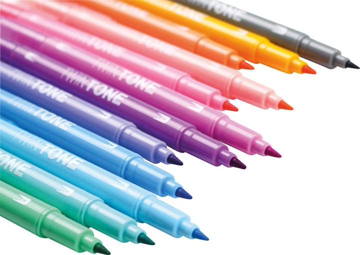Produktbild Tombow TwinTone (Mehrfarbig, 12 x)