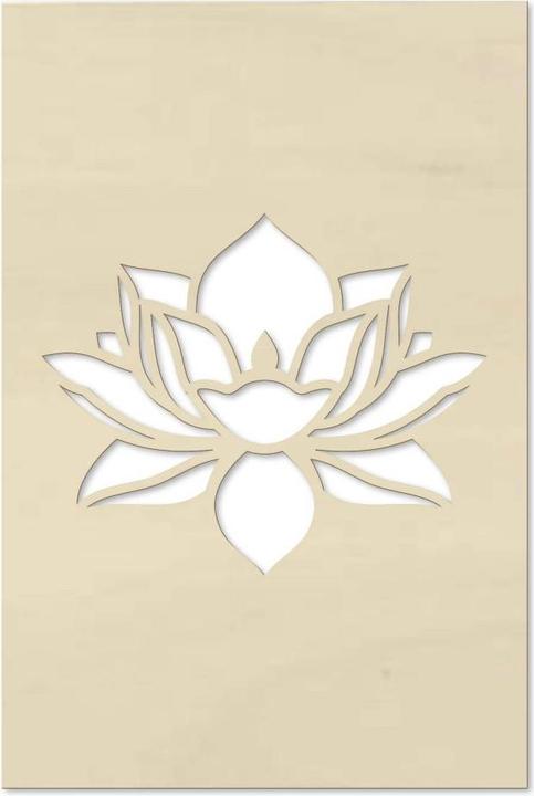 Produktbild Trenddeko Lotusblume (20 x 30 cm)