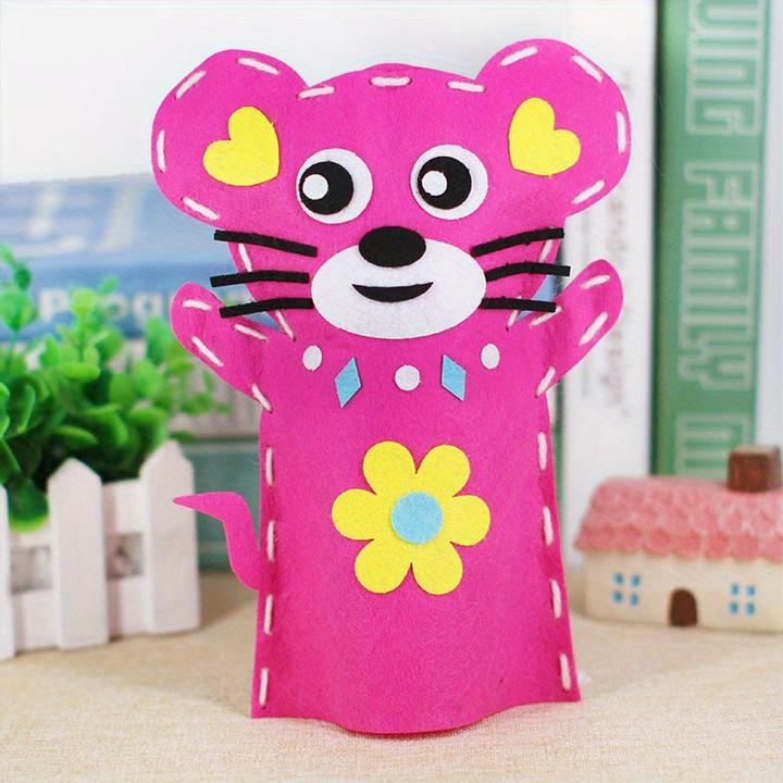 Produktbild Activity Board Kinder DIY Non Woven Handmade Tier, DIY Hand Marionette Tiere, Kunst und Handwerk Hand Spielzeug