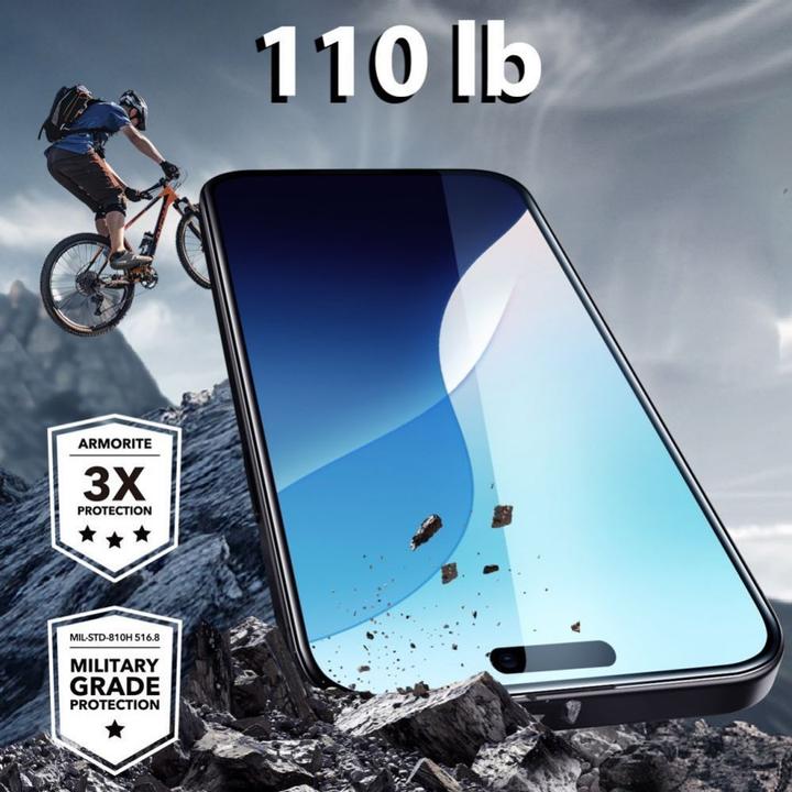 Actual product image ESR Armorite screen protector (1 Piece, Apple iPhone 16 Pro)