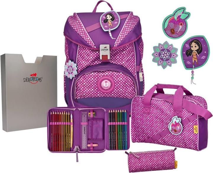 Immagine prodotto Derdiedas Zaino scolastico ErgoFlex SetDots (22 l)