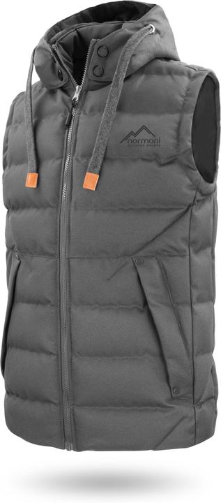Actual product image Normani Mens Winter Quilted Vest Yuquot - 3898 (XL)