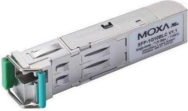 Moxa SFP-1G20BLC-T - WDM-Typ (BiDi) SFP-Modul mit 1 1000BaseSFP-Port mit LC-Anschluss für 20 km t
