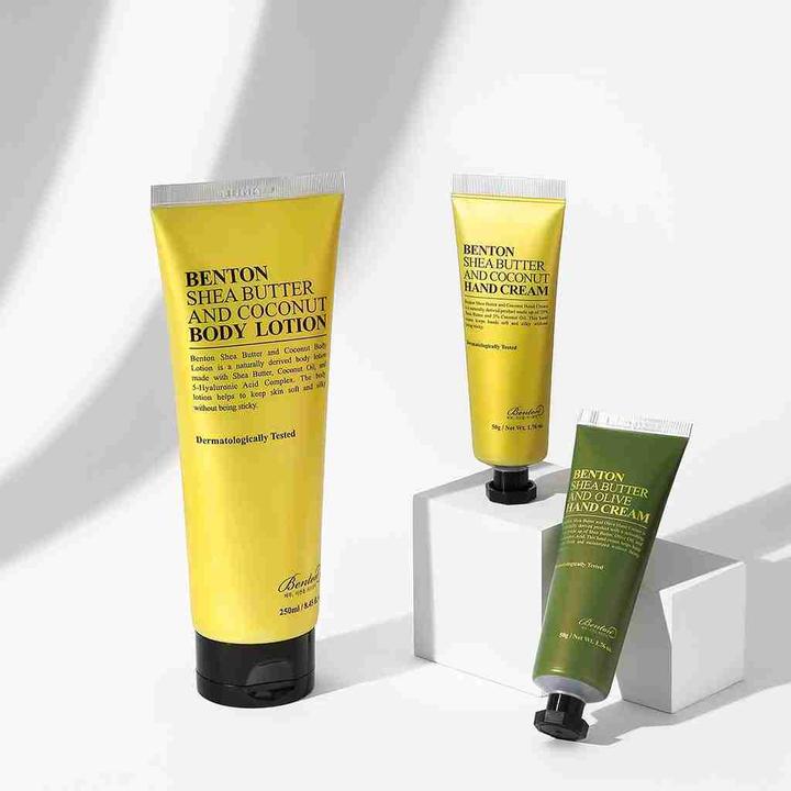 Image du produit Benton Lotion pour le corps au beurre de karité et à la noix de coco (Lotion pour le corps, 250 ml)