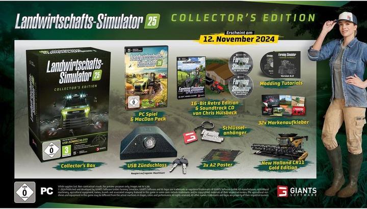 Produktbild Giants Software Landwirtschafts-Simulator 25 - Collector's Edition (PC, DE)