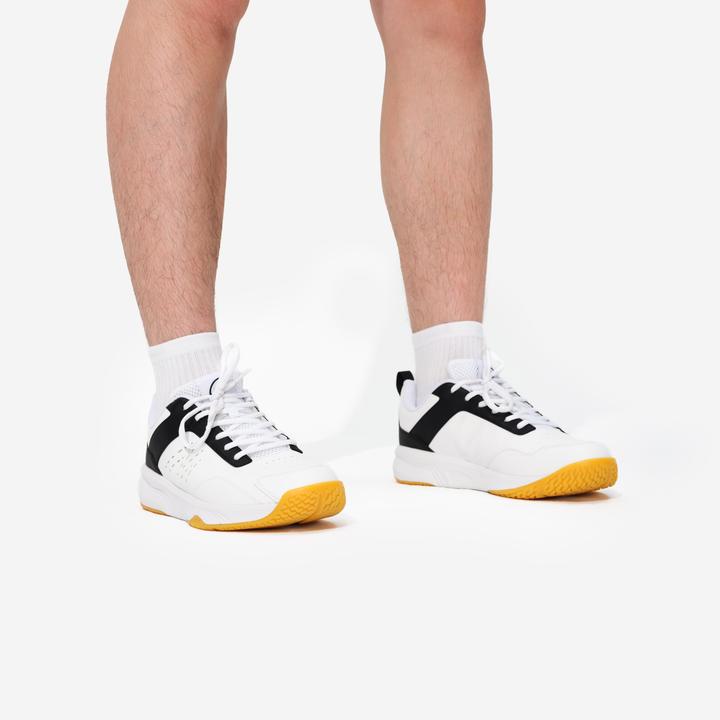 Actual product image Perfly Herren Badmintonschuhe - BR Sensation 500 weiss (44)