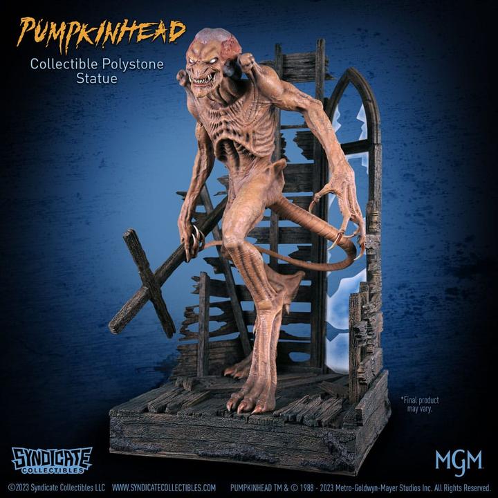 Actual product image Toynk Toys Pumpkinhead Statue 1/10 Pumpkinhead Classic Edition 28 cm