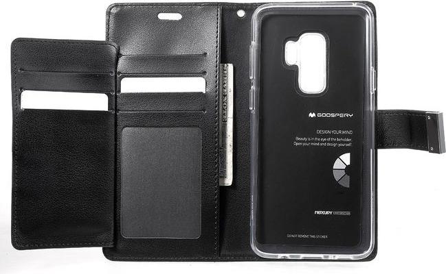 Actual product image Goospery Rich Diary Series (Samsung Galaxy S9+)