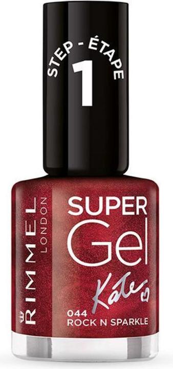 Immagine prodotto Rimmel London Super Gel di Kate STEP1 (044 Piacere colpevole, Smalto per unghie effetto gel)