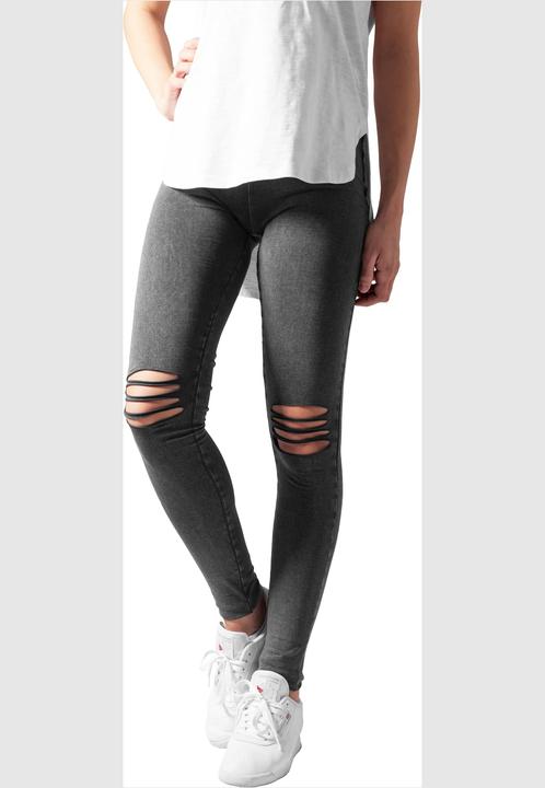 Actual product image Urban Classics Ladies Cutted Knee Leggings (M)