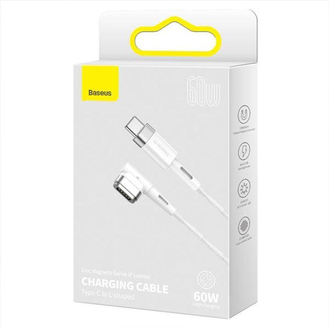 Actual product image Baseus USB-C – MagSafe 1 (2 m, USB 4.0, 60 W)