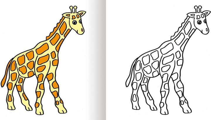 Actual product image Mein erstes dickes buntes Malbuch