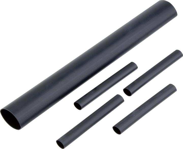Produktbild 3M TE100050992. Produktfarbe: Schwarz, Menge pro Packung: 4 Stück(e), Schrumpftemperatur: 135 °C (TE100 (4 x)