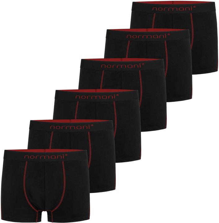 Normani 6 weiche Boxershorts aus Baumwolle - 9003
