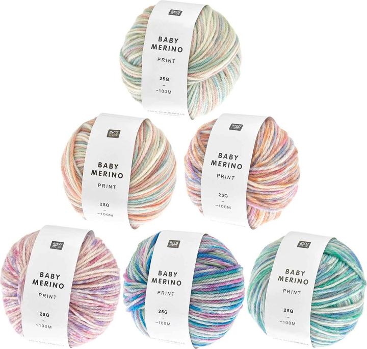 Produktbild Rico Design "Baby Merino Print" (100 m)