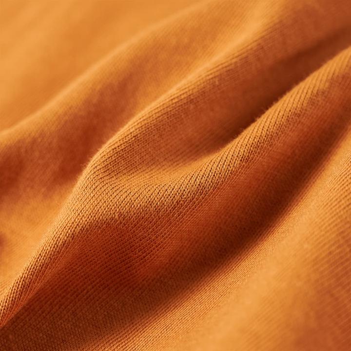 Immagine prodotto VidaXL Camicia a maniche lunghe per bambini ocra scuro 104,Materiale: 100 (104)