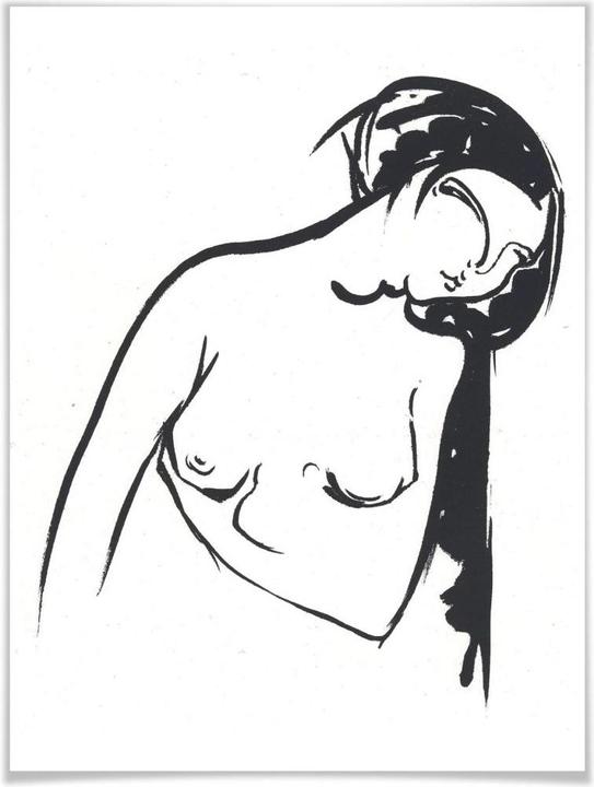Produktbild Trenddeko Jonas - Die nackte Frau (24 x 30 cm)