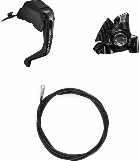 Produktbild Shimano Scheibenbremsen-Set DURA-ACE BR- mit ST-R9180 Di2 hinten (Hinterradbremse, Bremsset)