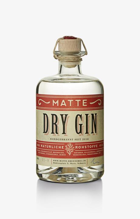 Produktbild Matte Brennerei Dry Gin (1 x 50 cl)