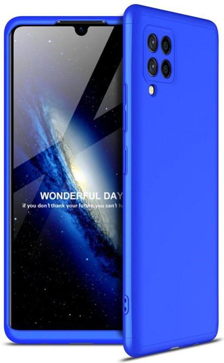 GKK 360 Protection Case Front and Back Case Full Body Cover Samsung Galaxy A42 5G blue***tel (Samsung Galaxy A42 5G)