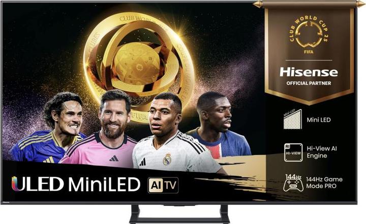 Produktbild Hisense Fernseher ULED (Mini-LED) 50E8Q (50", LED, 4K)