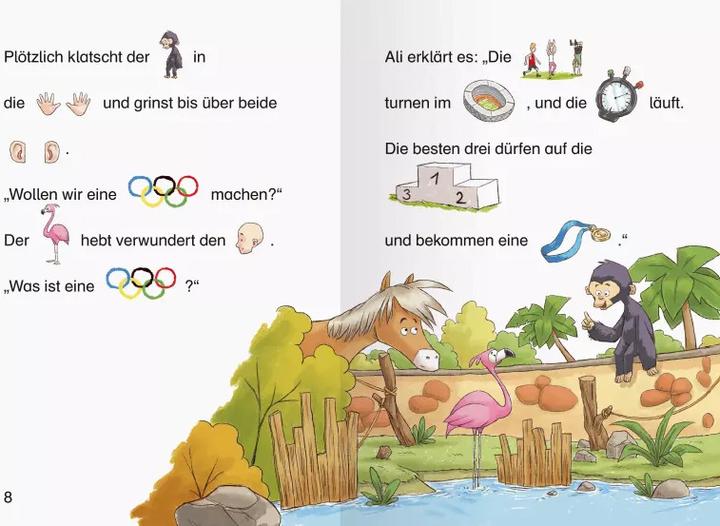 Image du produit Ravensburger Die Tierolympiade (Allemand, Henriette Wich, 2021)