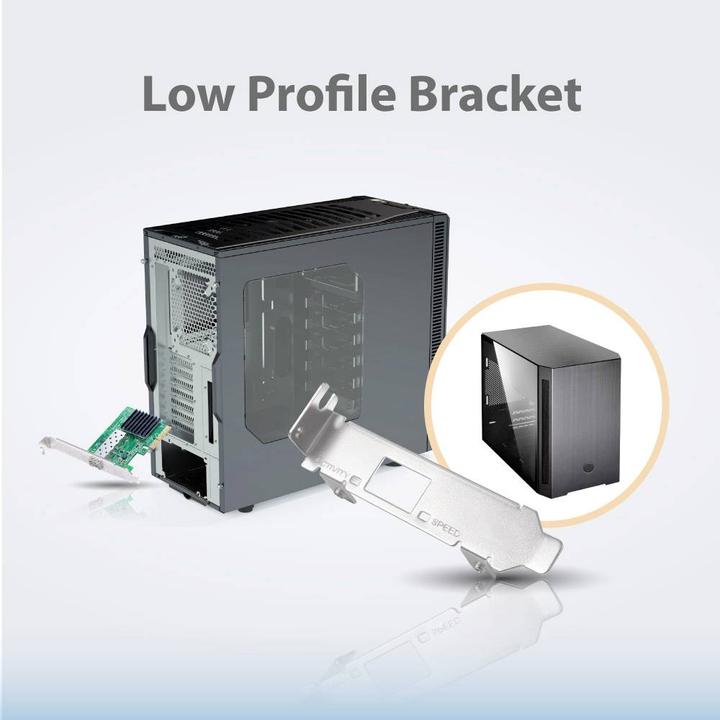 Produktbild edimax 10GbE Gigabit Ethernet SFP+ PCI Express Server Adapter (PCI Express 3.0 x4)