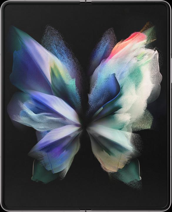 Actual product image Samsung Galaxy Z Fold3 5G EU (512 GB, Phantom silver, 7.60", SIM + eSIM, 12 Mpx, 5G)